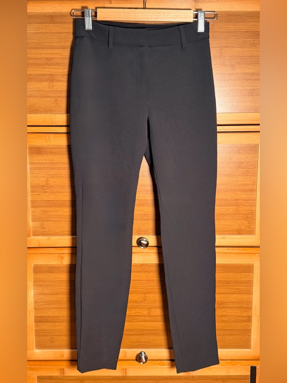 Express Red Ponte Slim Pants